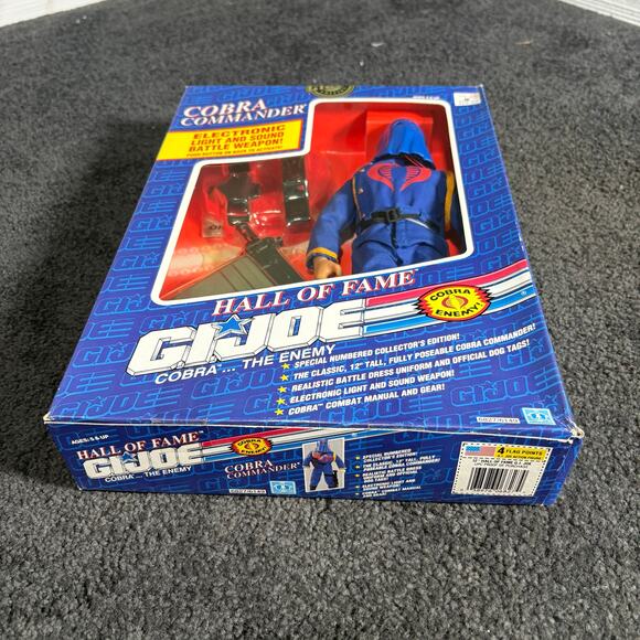 Vintage G.I. Joe Hall of Fame Cobra Commander 12" Action Figure NIB Hasbro 1991 - Picture 7 of 10